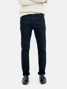 Black Straight Fit Jeans Manufacturing