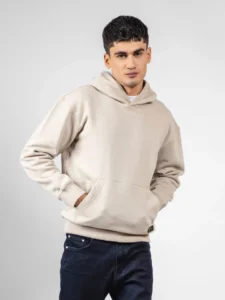 Modal cotton hoodie manufactured for private label and streetwear brands