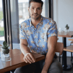 Custom Floral Digital Print Shirt