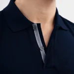 Pique Polo Collar Detail